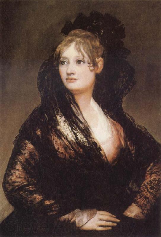 Francisco de Goya Portrait of Dona Isbel de Porcel